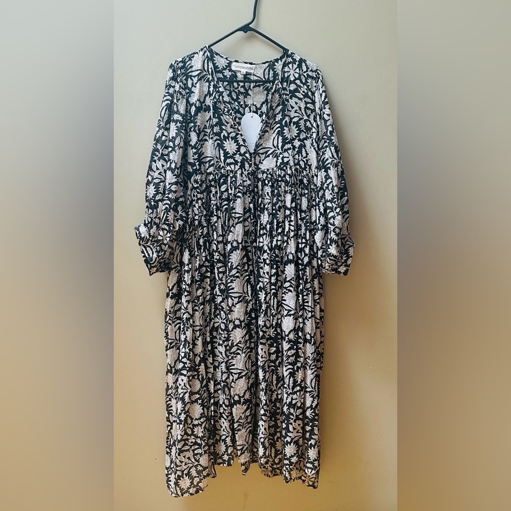 Daughters of India, Kyra Midi Dress Pepper 2XL (US size 12-14) NWT - Picture 5 of 7